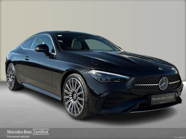 Mercedes-Benz CLE Coupe, Diesel Hybrid, 2024, Black