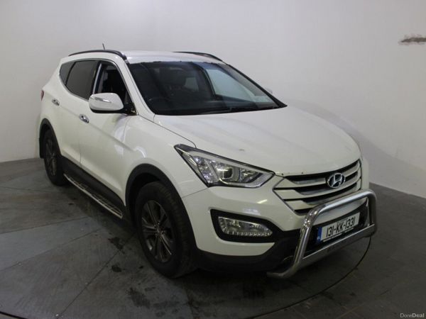 Hyundai Santa Fe SUV, Diesel, 2013, White