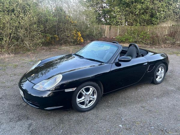 Porsche Boxster Convertible, Petrol, 2003, Black