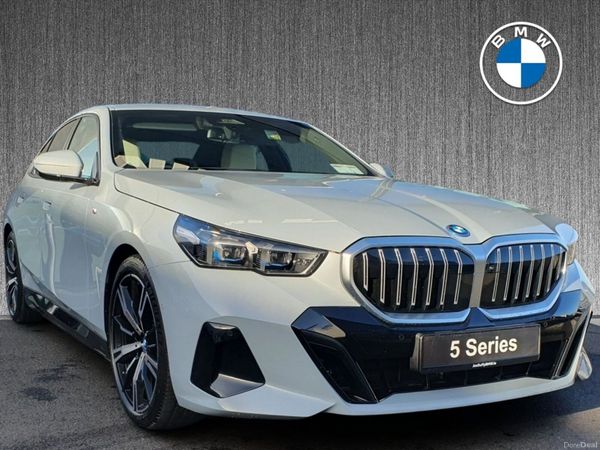BMW 5-Series Saloon, Petrol Plug-in Hybrid, 2024, Grey
