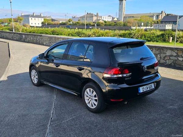 Volkswagen Golf Hatchback, Diesel, 2012, Black