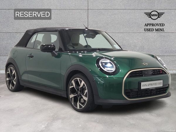 Mini Cooper Convertible, Petrol, 2026, Green