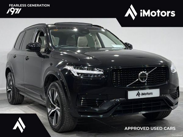 Volvo XC90 SUV, Petrol Plug-in Hybrid, 2023, Black