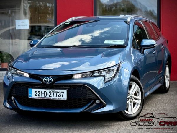 Toyota Corolla Estate, Petrol Hybrid, 2022, Blue