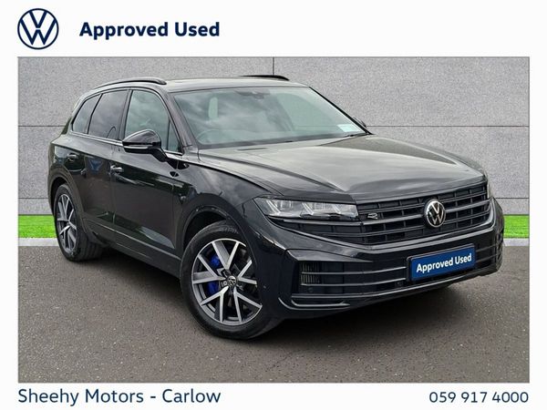Volkswagen Touareg SUV, Petrol Plug-in Hybrid, 2024, Black