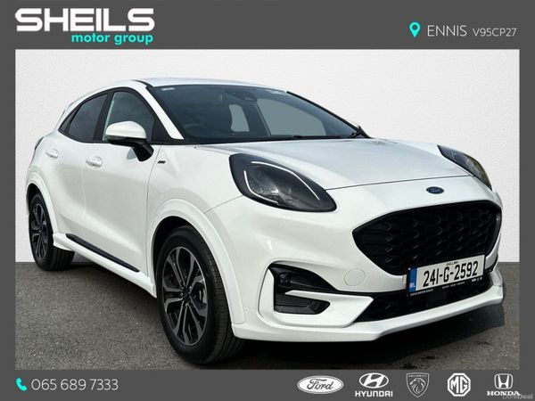 Ford Puma SUV, Petrol, 2024, White