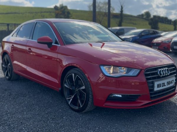 Audi A3 Saloon, Diesel, 2016, Red