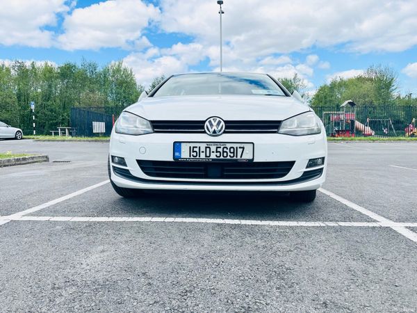Volkswagen Golf Hatchback, Petrol, 2015, White