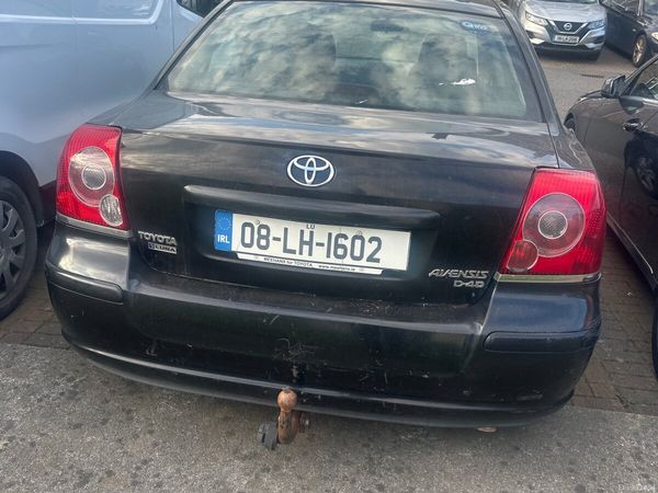 Toyota Avensis Saloon, Diesel, 2008, Black