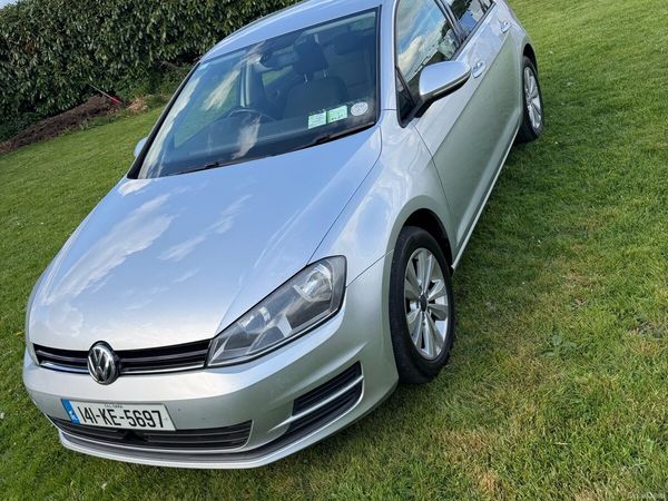 Volkswagen Golf Hatchback, Diesel, 2014, Silver