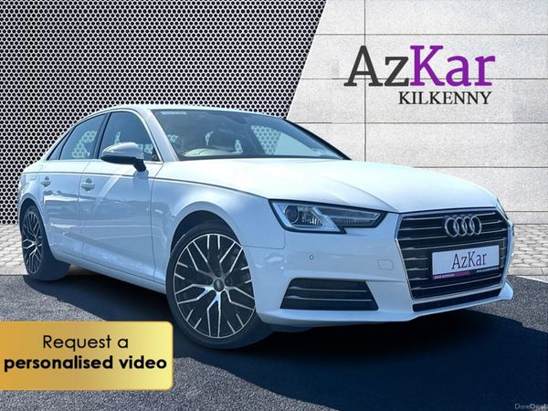 Audi A4 Saloon, Petrol, 2018, White