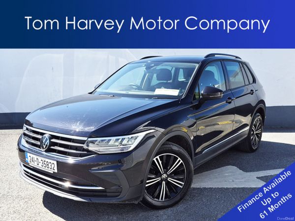Volkswagen Tiguan SUV, Diesel, 2024, Black