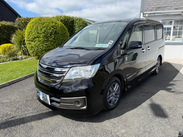 Nissan Serena MPV, Petrol Hybrid, 2012, Black