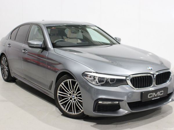 BMW 5-Series Saloon, Diesel, 2018, Blue