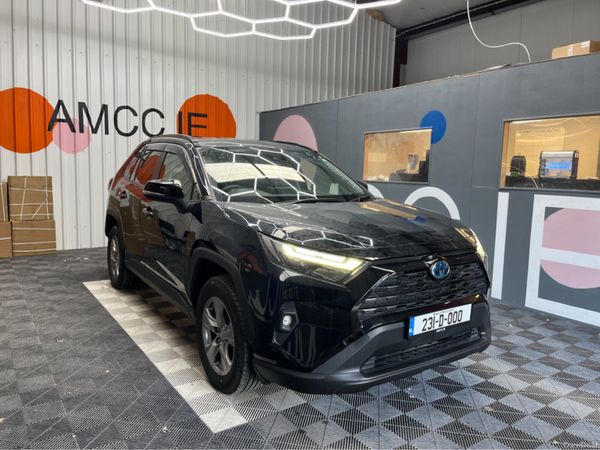 Toyota RAV4 SUV, Petrol Hybrid, 2023, Black