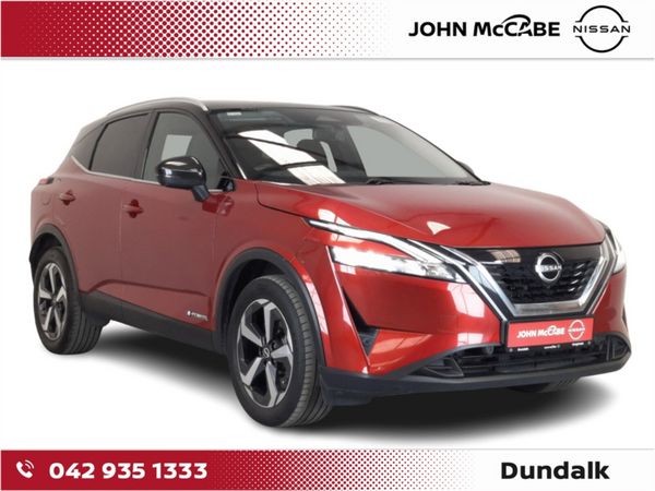 Nissan Qashqai MPV, Petrol Hybrid, 2023, Orange