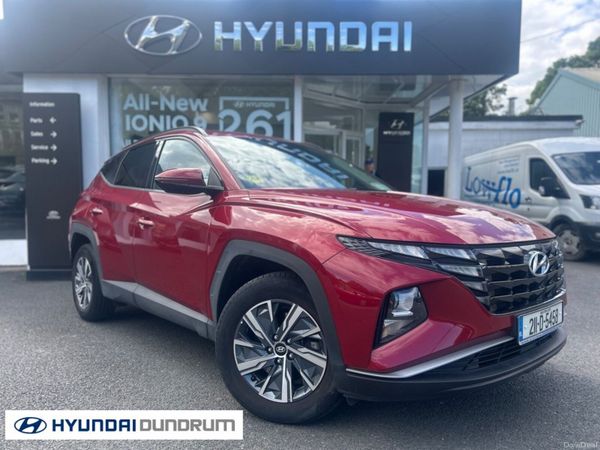 Hyundai Tucson MPV, Petrol Hybrid, 2021, Red