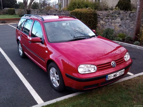 Volkswagen Golf Estate, Diesel, 2001, Red