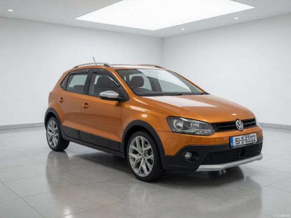 Volkswagen Polo Hatchback, Petrol, 2015, Orange
