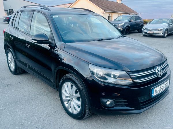 Volkswagen Tiguan SUV, Diesel, 2014, Black