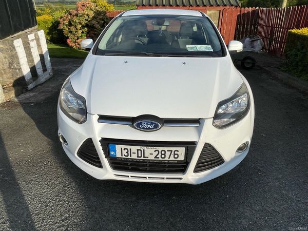 Ford Focus Hatchback, Diesel, 2013, White