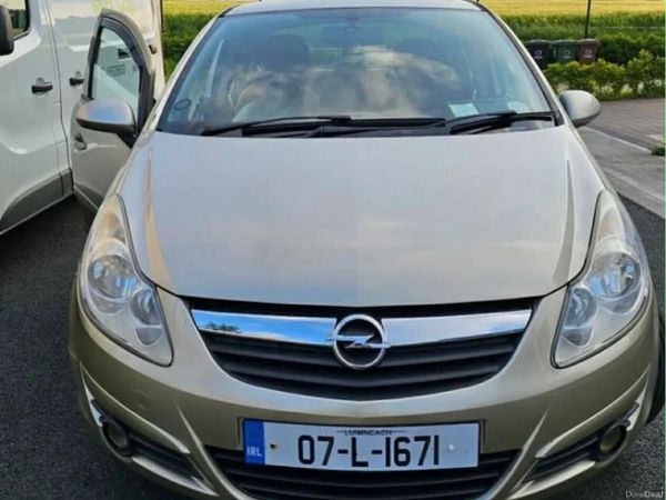 Opel Corsa Hatchback, Petrol, 2007, Gold