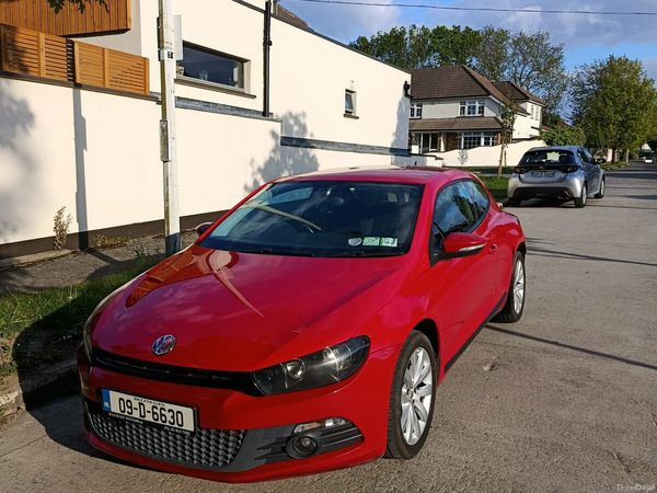 Volkswagen Scirocco Hatchback, Petrol, 2009, Red