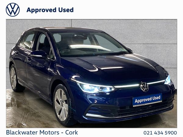 Volkswagen Golf Estate, Petrol Hybrid, 2021, Blue