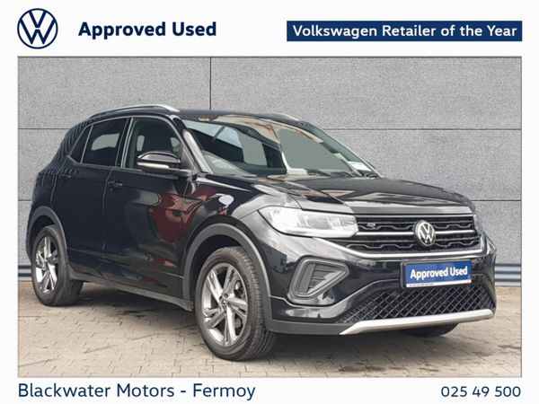 Volkswagen T-Cross SUV, Petrol, 2024, Black