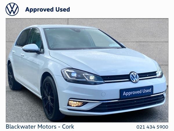 Volkswagen Golf Hatchback, Petrol, 2018, White