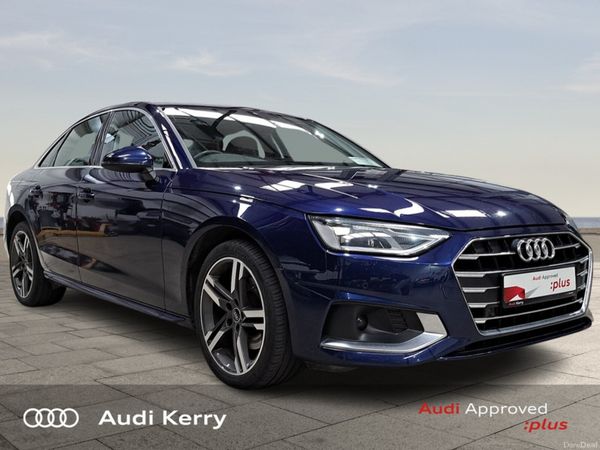 Audi A4 Saloon, Diesel, 2021, Blue