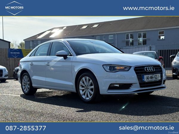 Audi A3 Saloon, Petrol, 2014, White