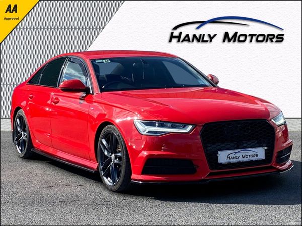 Audi A6 Saloon, Diesel, 2016, Red