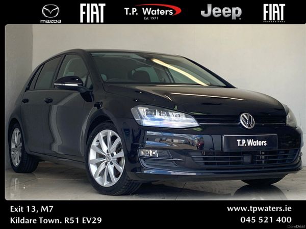 Volkswagen Golf Hatchback, Petrol, 2017, Black