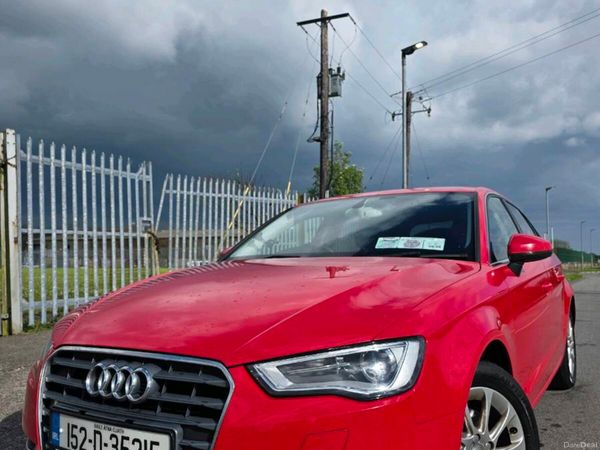 Audi A3 Hatchback, Petrol, 2015, Red