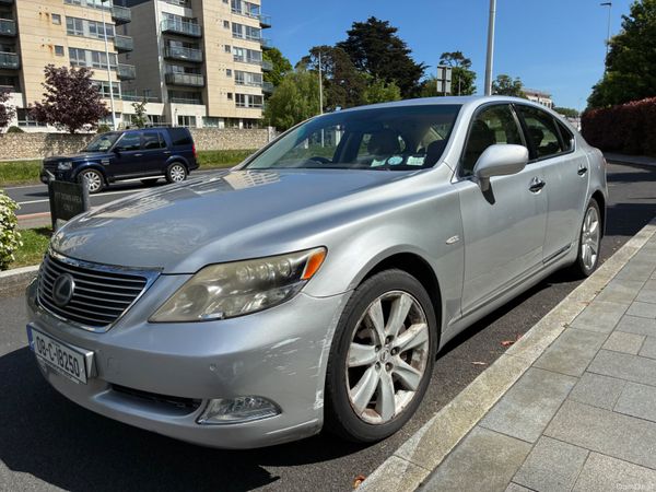Lexus LS Saloon, Petrol Hybrid, 2008, Silver