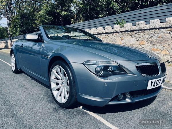 BMW 6-Series Convertible, Petrol, 2007, Grey