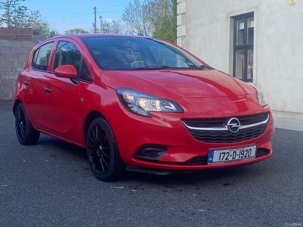 Opel Corsa Hatchback, Petrol, 2017, Red