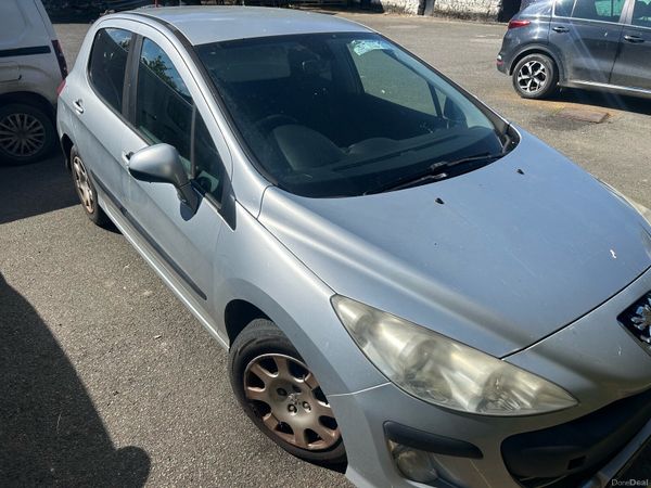 Peugeot 308 Hatchback, Diesel, 2008, Silver
