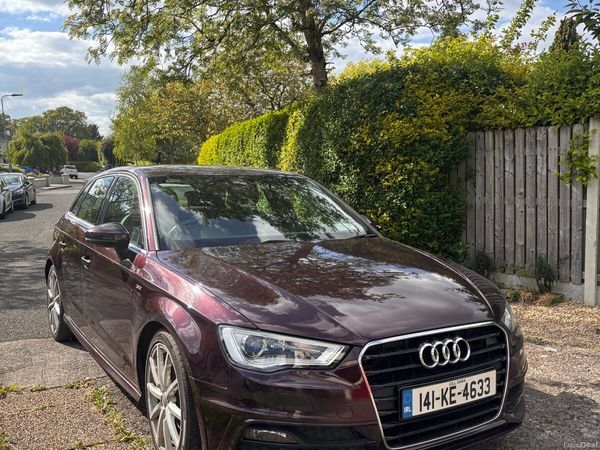 Audi A3 Hatchback, Diesel, 2014, Red