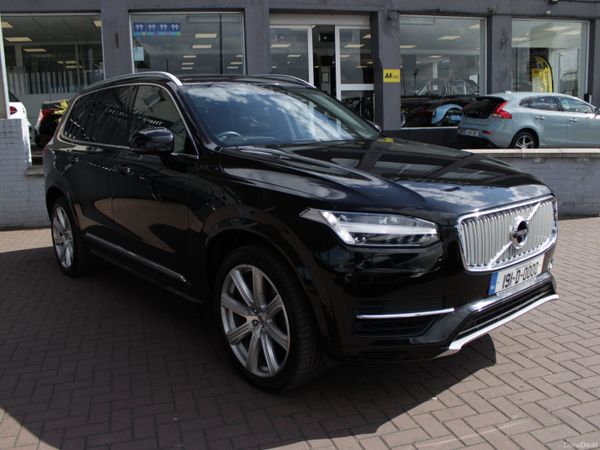 Volvo XC90 SUV, Petrol Plug-in Hybrid, 2019, Black