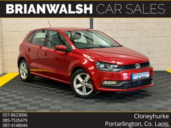 Volkswagen Polo Hatchback, Petrol, 2017, Red