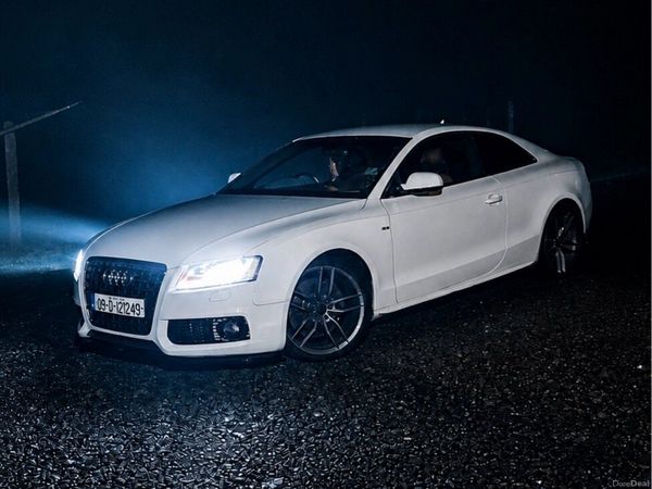 Audi A5 Coupe, Diesel, 2009, White