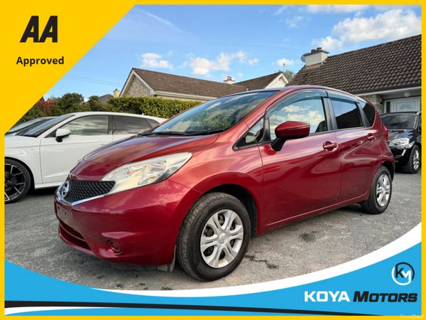 Nissan Note Hatchback, Petrol, 2015, Red