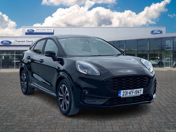 Ford Puma MPV, Petrol Hybrid, 2023, Black