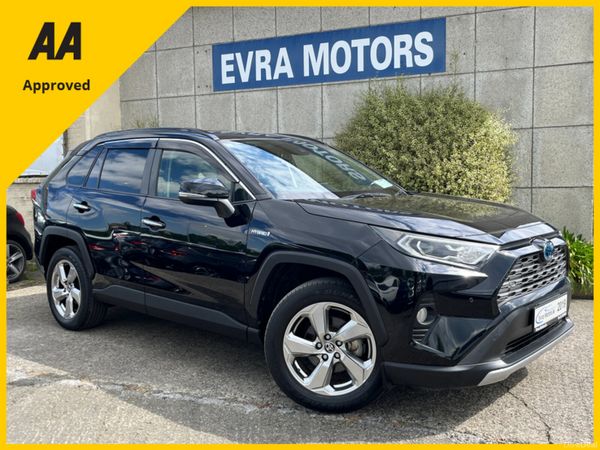 Toyota RAV4 SUV, Petrol Hybrid, 2019, Black