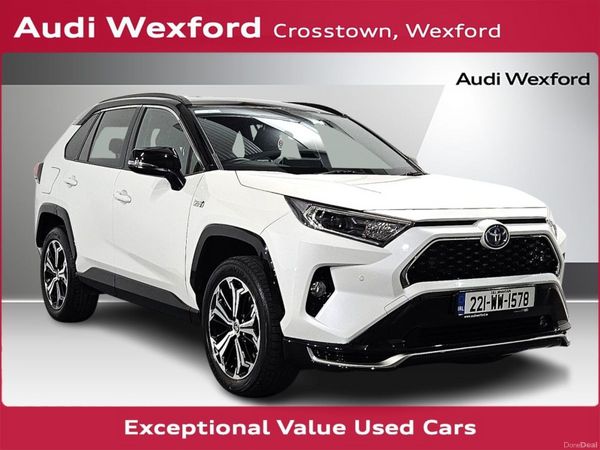 Toyota RAV4 SUV, Petrol Hybrid, 2022, White