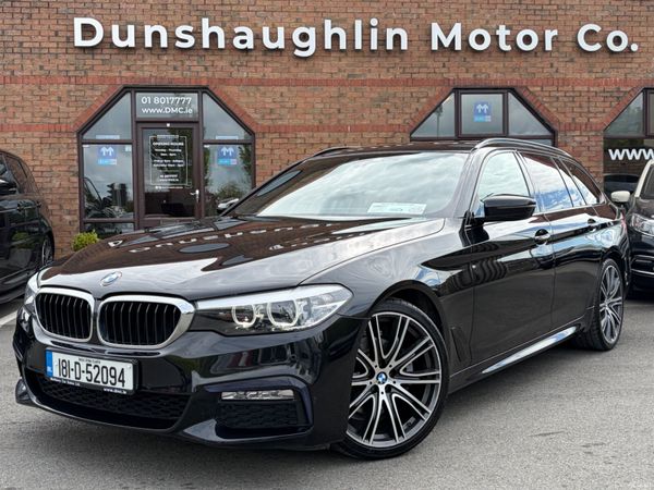 BMW 5-Series Estate, Diesel, 2018, Black