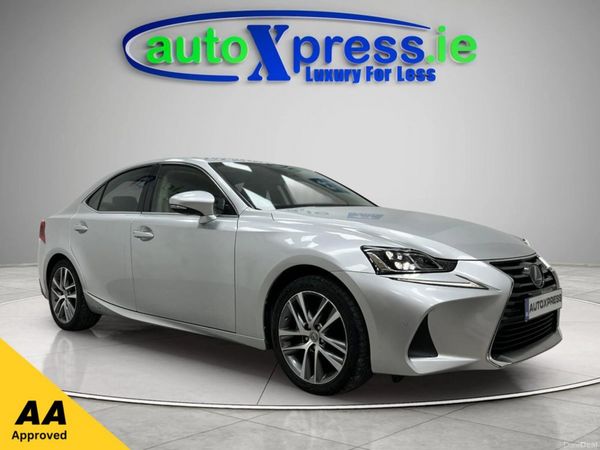 Lexus IS Saloon, Petrol Hybrid, 2019, Silver