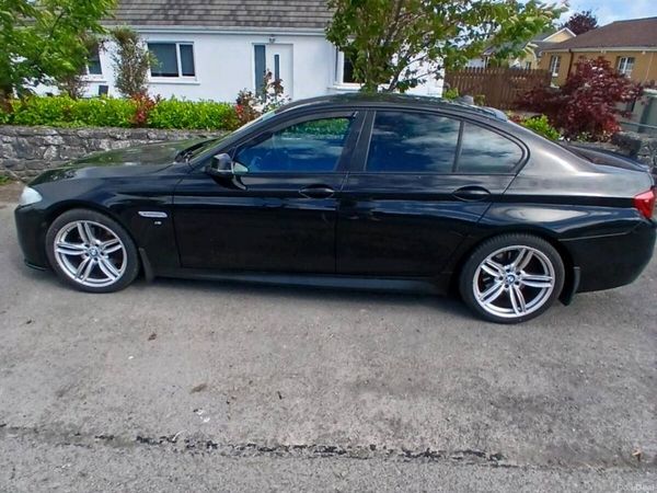 BMW 5-Series Saloon, Diesel, 2015, Black